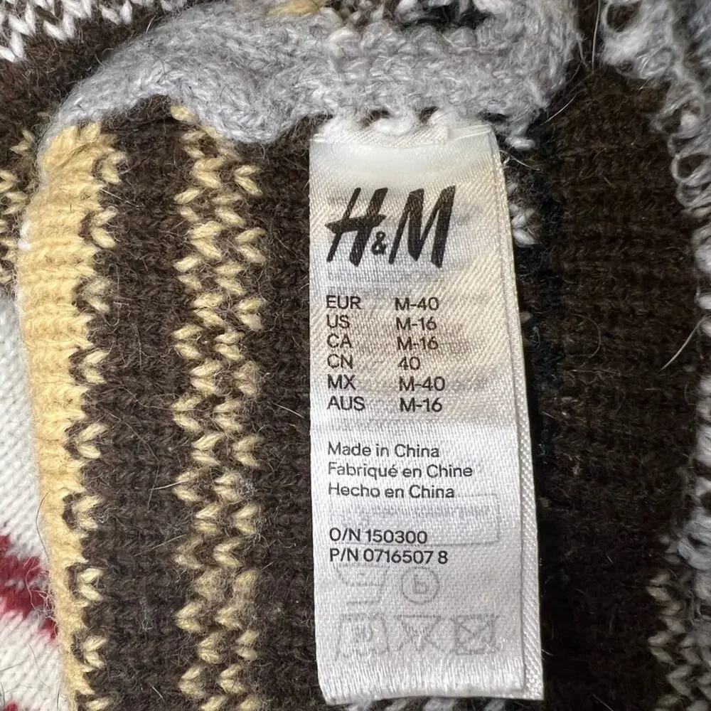 H & M Dog Christmas Dog Sweater